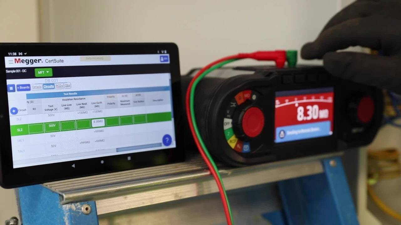 Outdoor socket and RCD testing at a property in Lewes